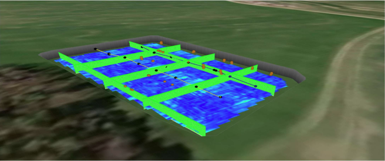 GPR / georadar (UAS) – náhled